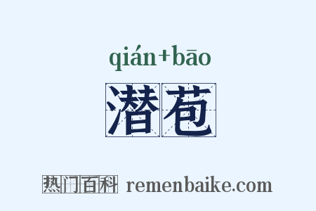 潜苞是什么意思的图片